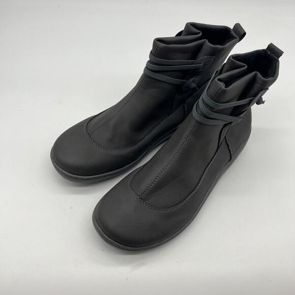 Ankle Boots Round Toe Casual Comfortable Lightweight Gray Size 9US /40CN - Picture 2 of 14